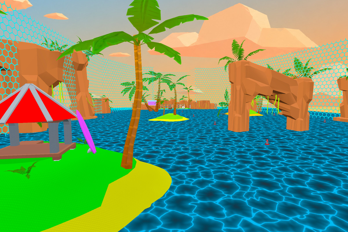 Obby Island Survival Environment Pack
