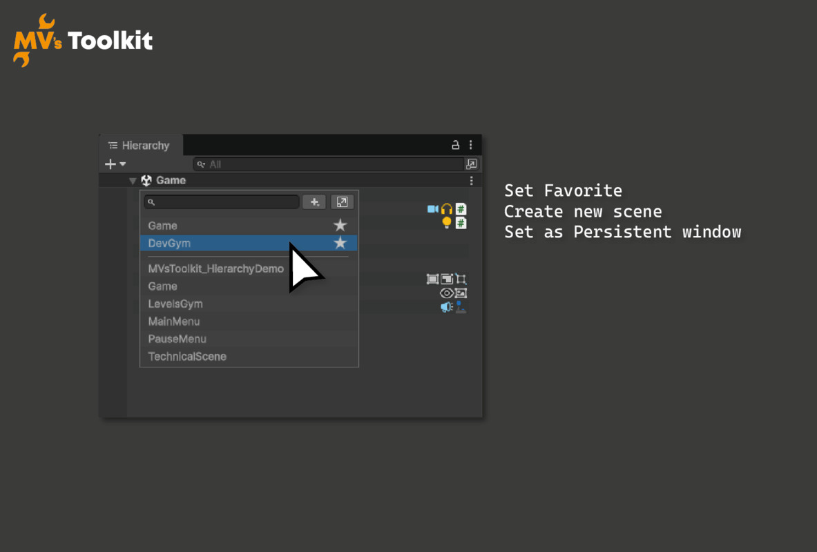 MV's Toolkit Hierarchy