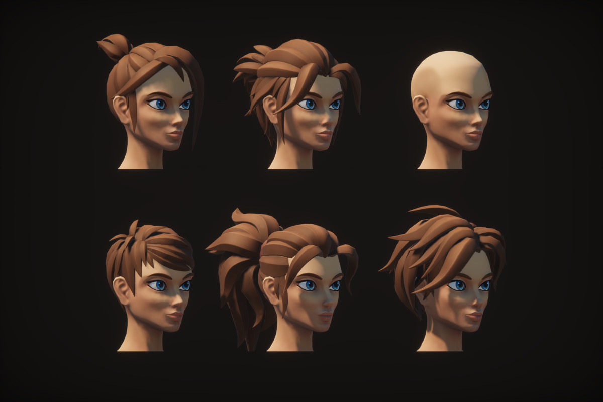 Stylized Fantasy Mage Characters