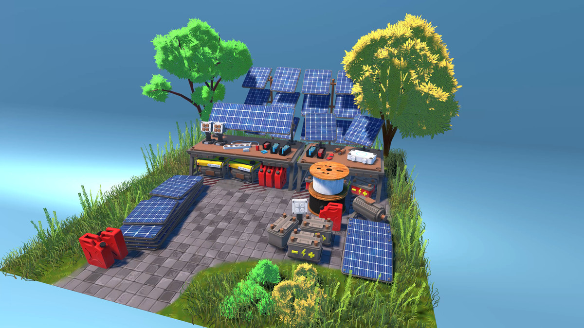Ultimate Crafting Stations Expansion Kit#1 - Stylized - LowPoly - 100% Modular