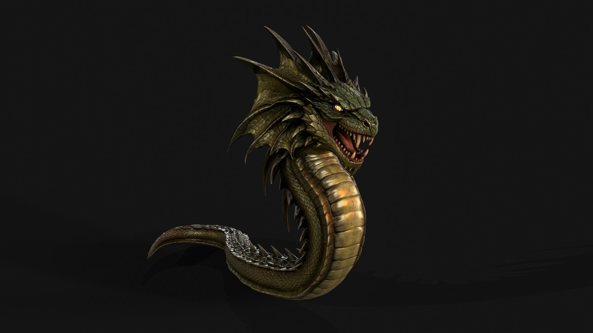 Basilisk Snake2 Character