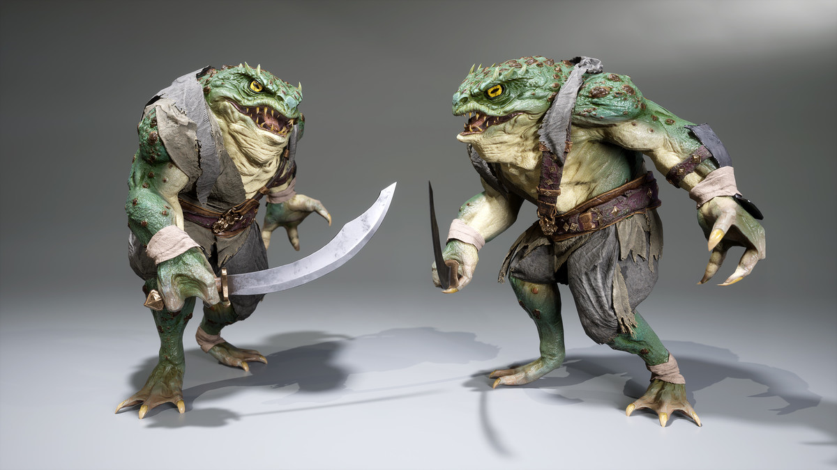 Creature Frog Monster