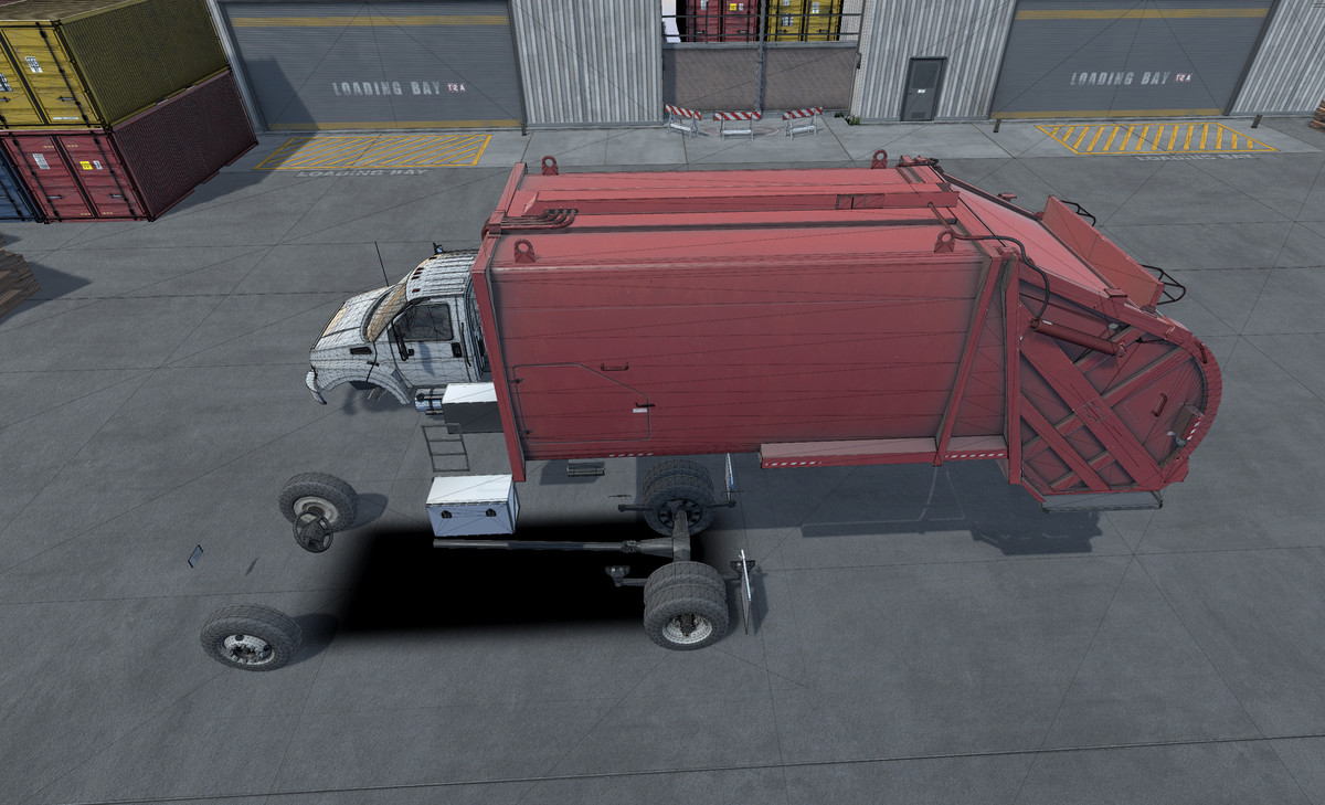 Refuse truck