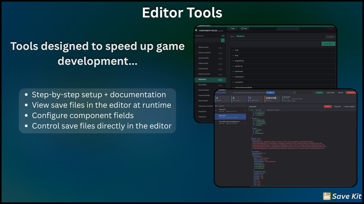Game State Save & Load System - Save Kit