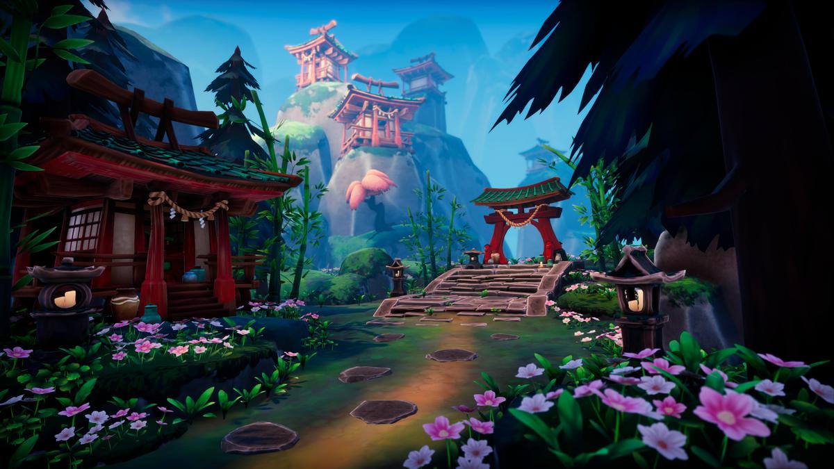 Stylized Japanese Shrine - Asset Pack