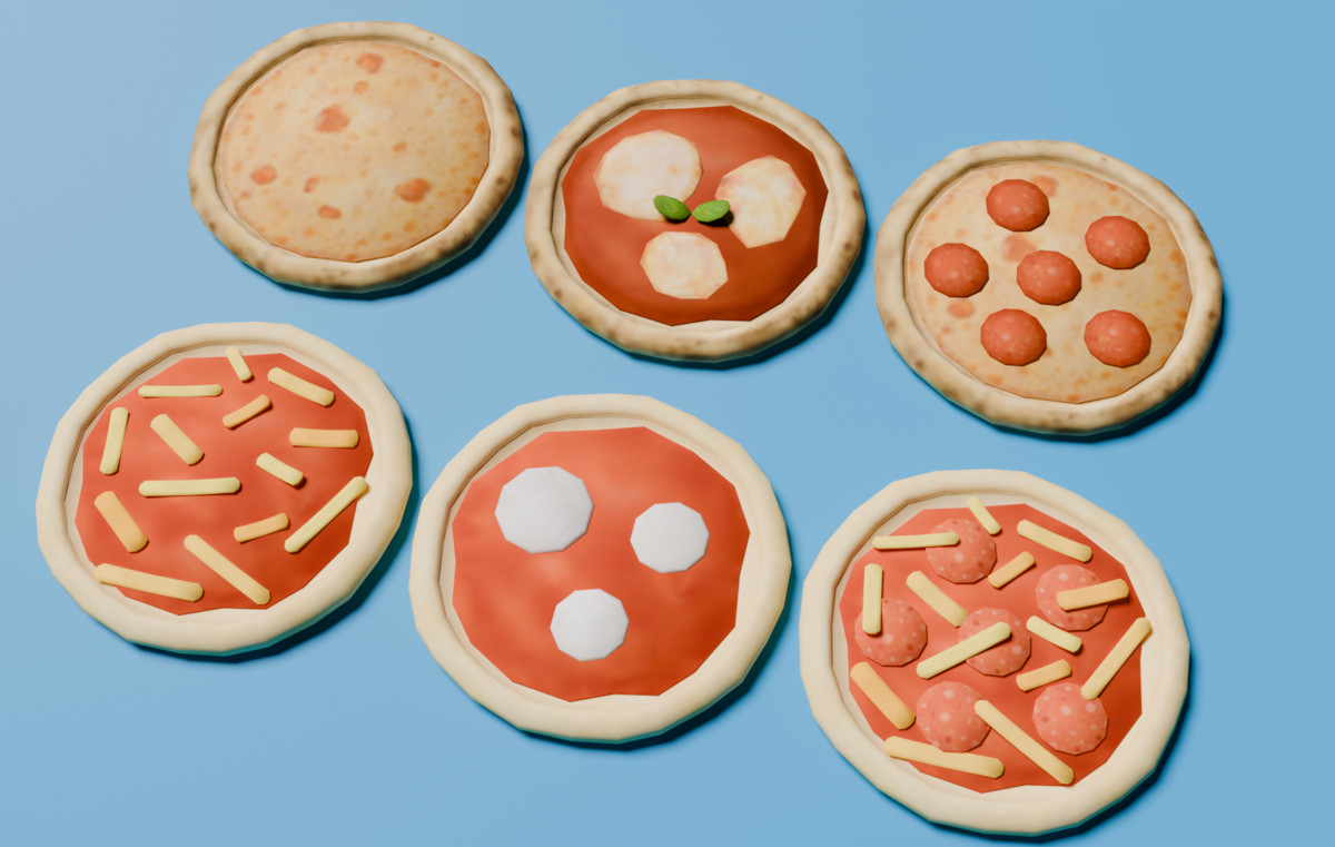 Low Poly Pizza