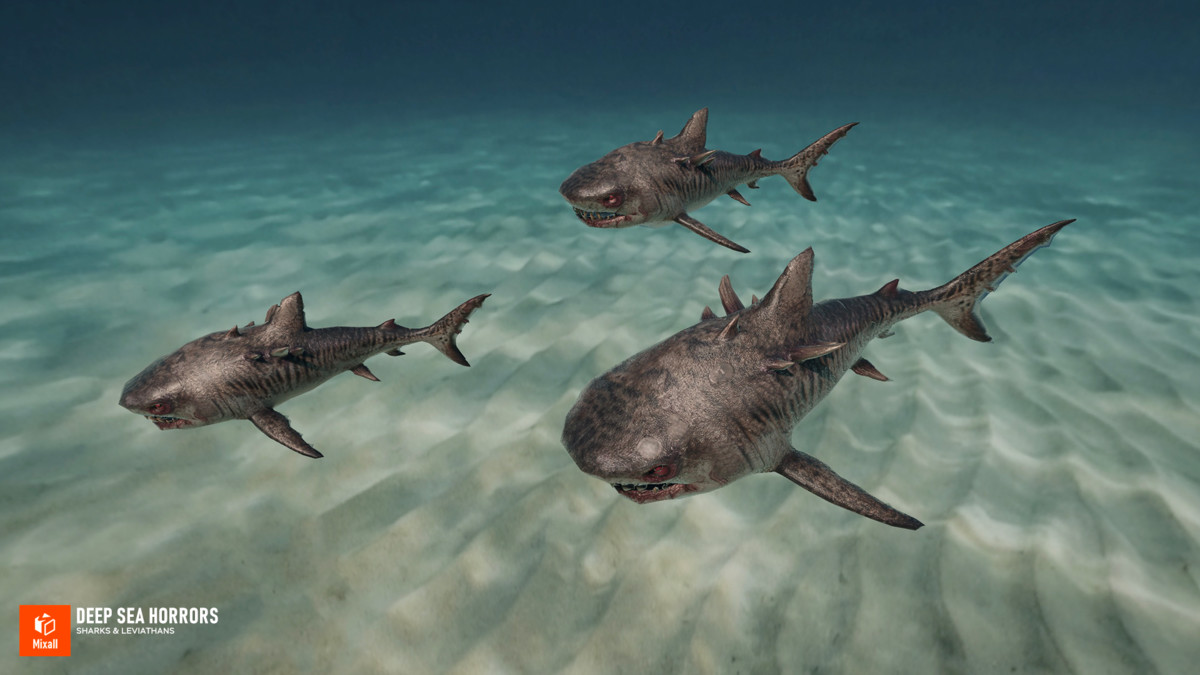 Deep Sea Horrors — Sharks & Leviathans