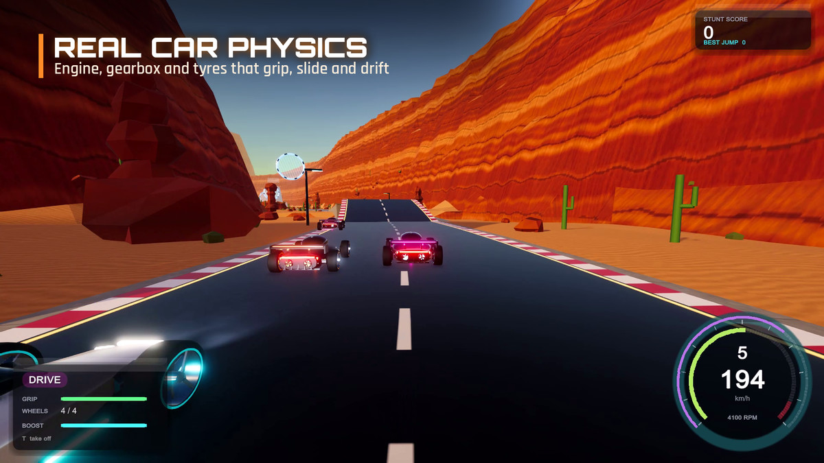 Hybrid Vehicle Controller 2.0: Flying Car/Drone, Stunts & AI