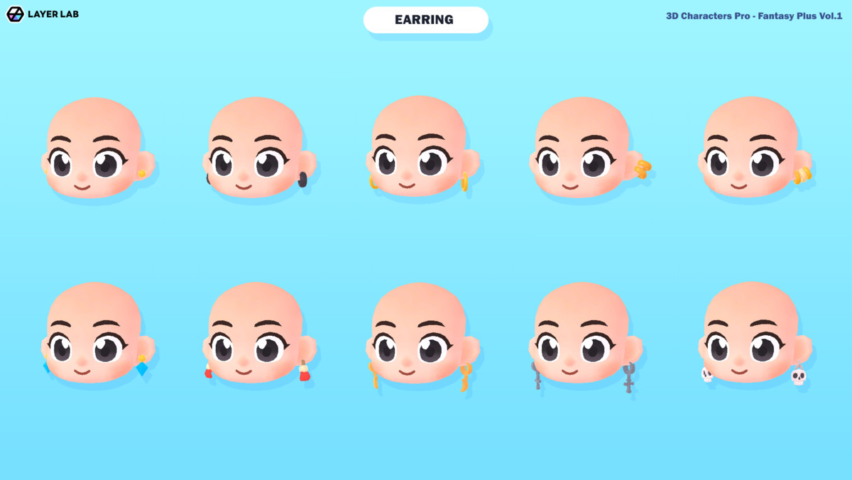 3D Characters Pro - Fantasy Plus Vol. 1