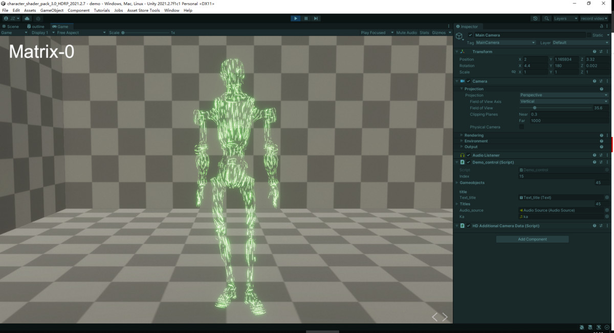 Character Shader Pack 3.0 - HDRP