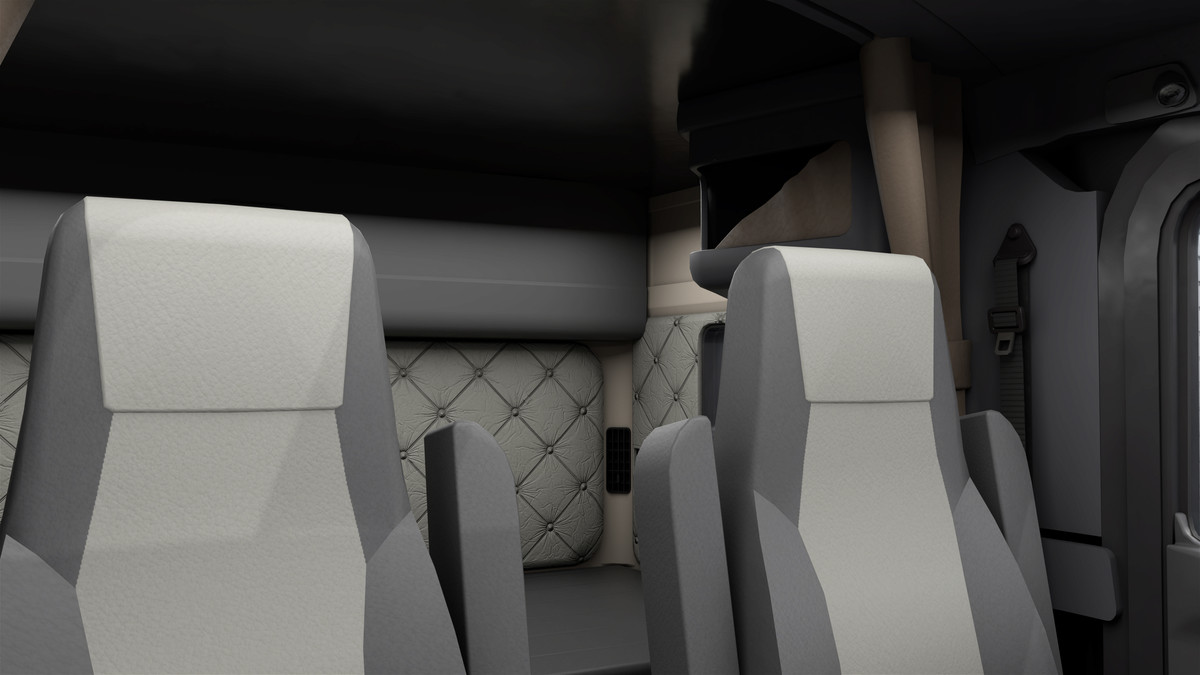 Truck 07 Log Trailer Grey Version URP HDRP Textures