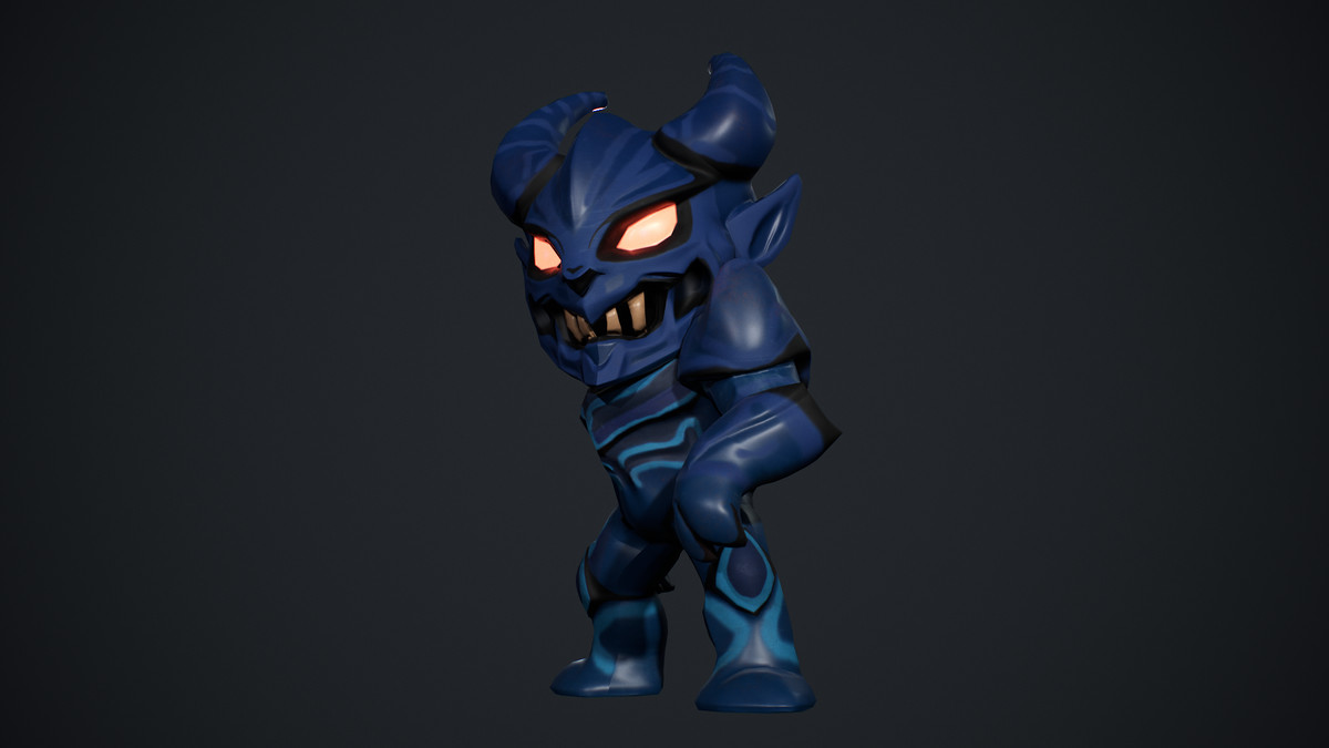 Demon Low Poly
