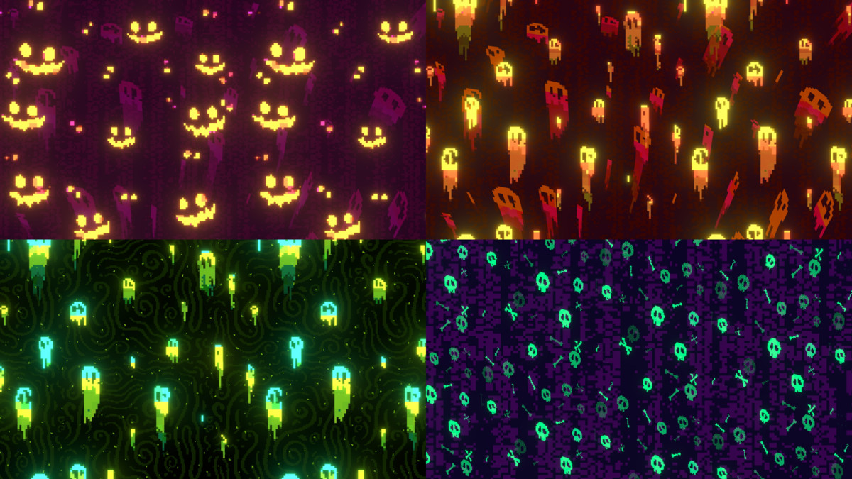 Spooky Pixel BG