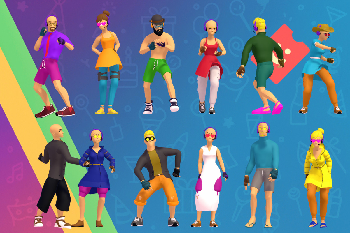 Stylized City Characters Pack