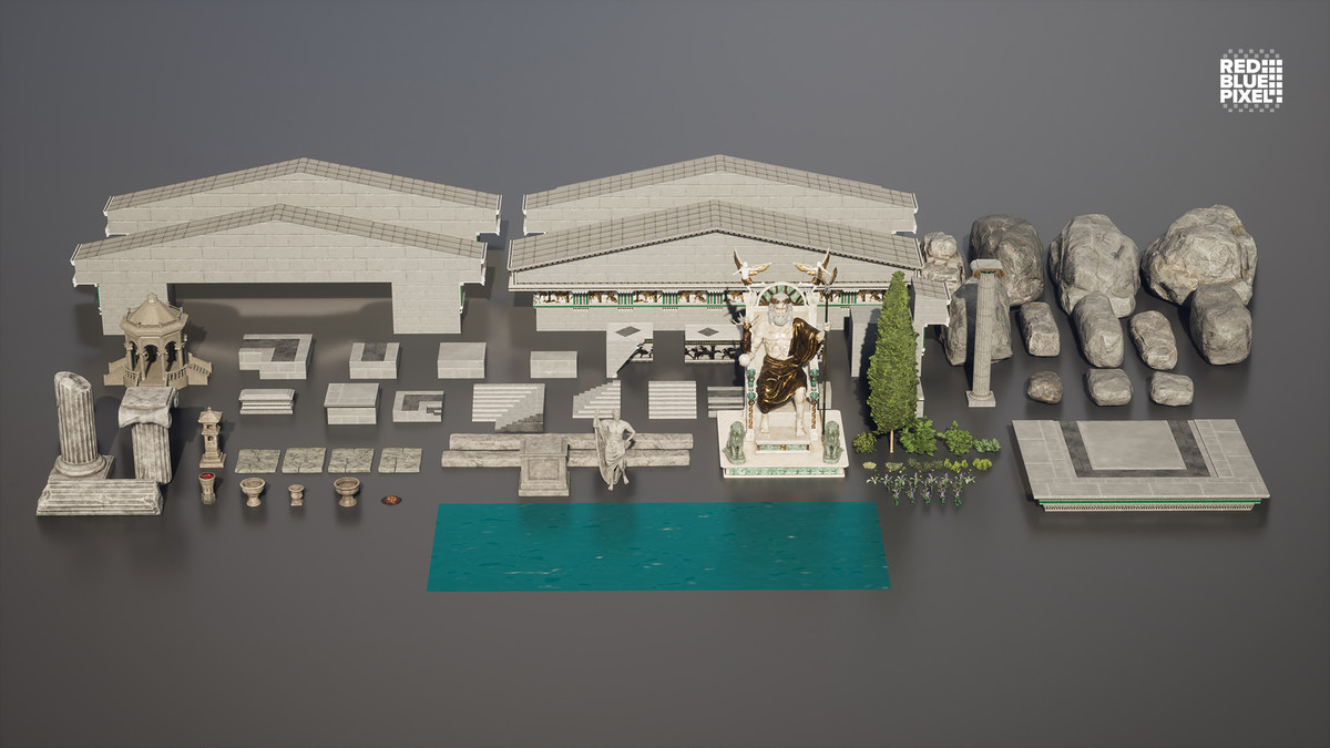 Ancient Greek Parthenon Temple