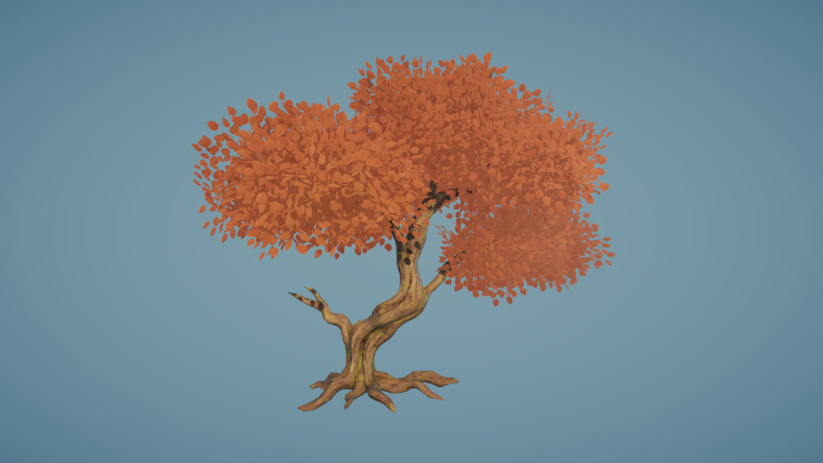Animated Stylized Trees