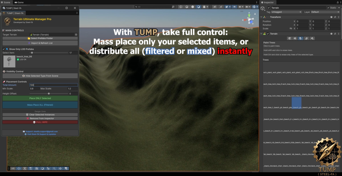 Terrain Ultimate Manager Pro (TUMP)