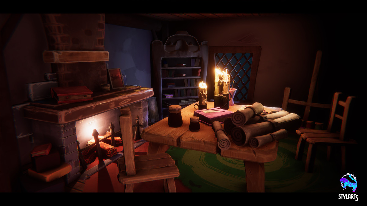 Stylized Interior Environments Bundle (5 Packs)