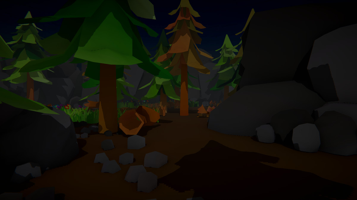 Polygonal Woodlands Nature Asset Package