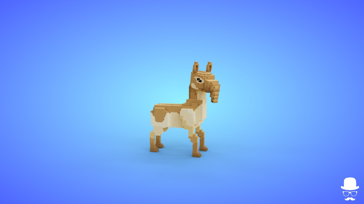 Voxel Prehistoric Animals Pack