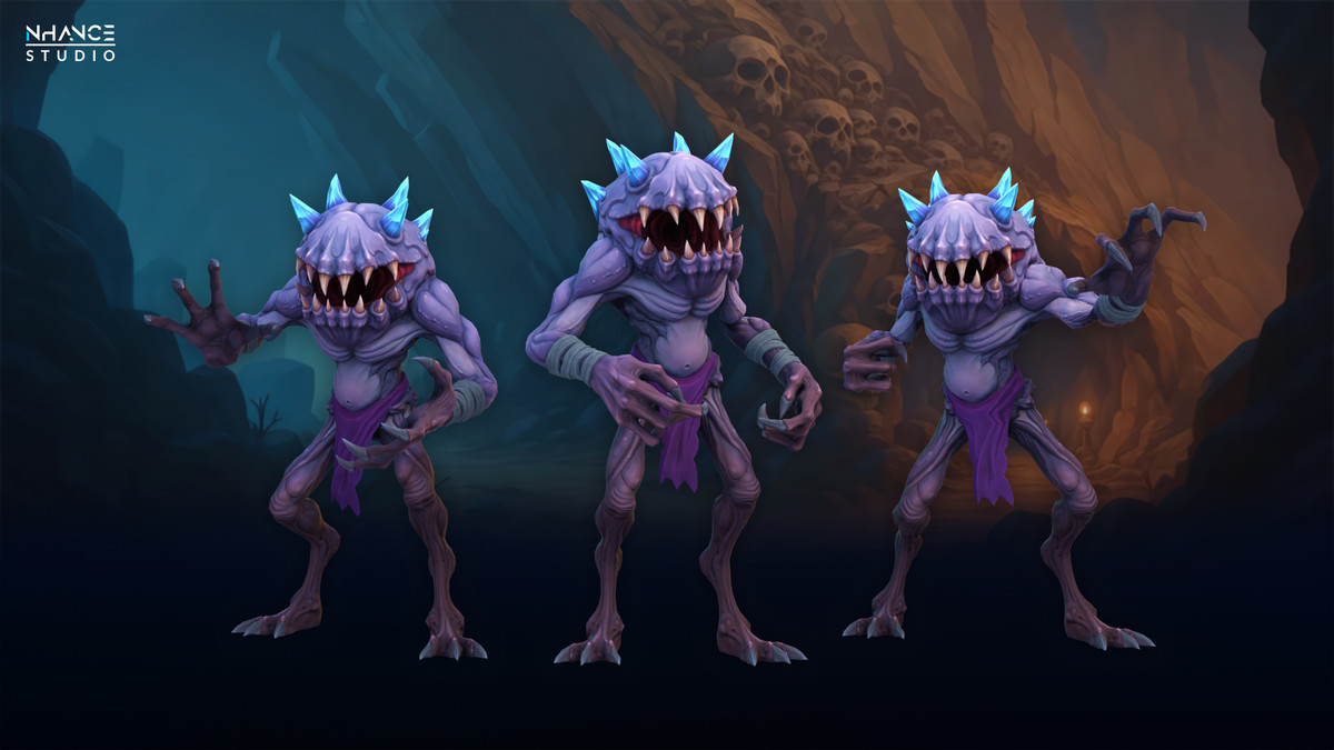 Stylized Cave Monster