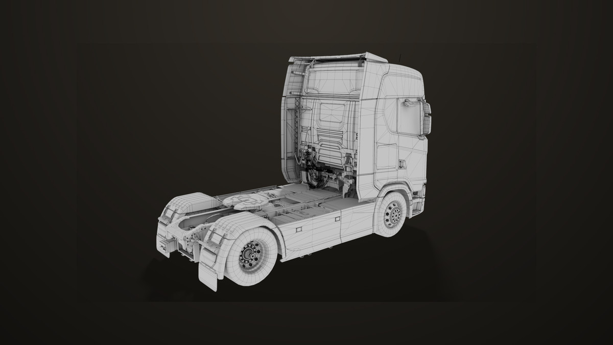 Chassis 06 Yellow URP HDRP Textures