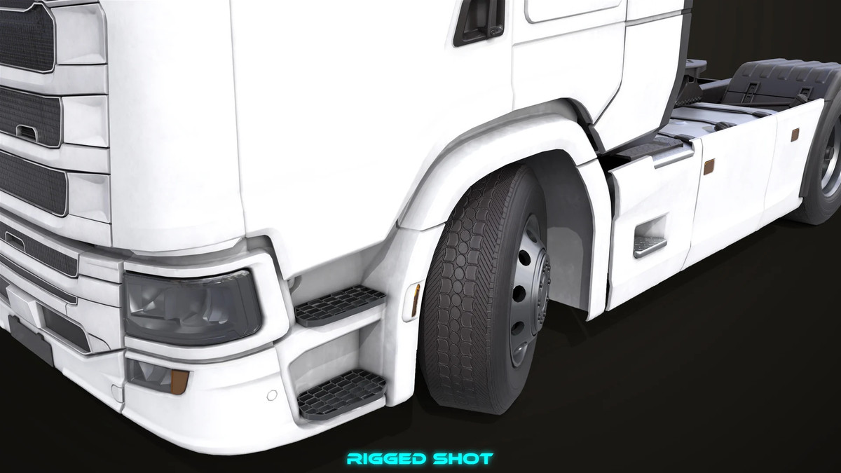 Heavy Truck 6 Chassis Collection URP HDRP Textures