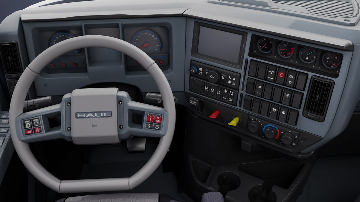 Heavy Truck Blue Chassis 05 URP HDRP Textures