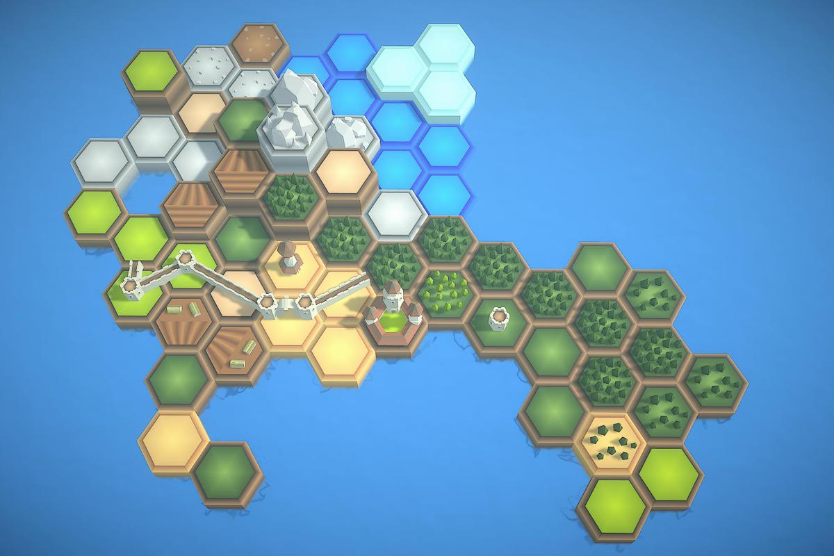 HexPoly: Fantasy Kingdom