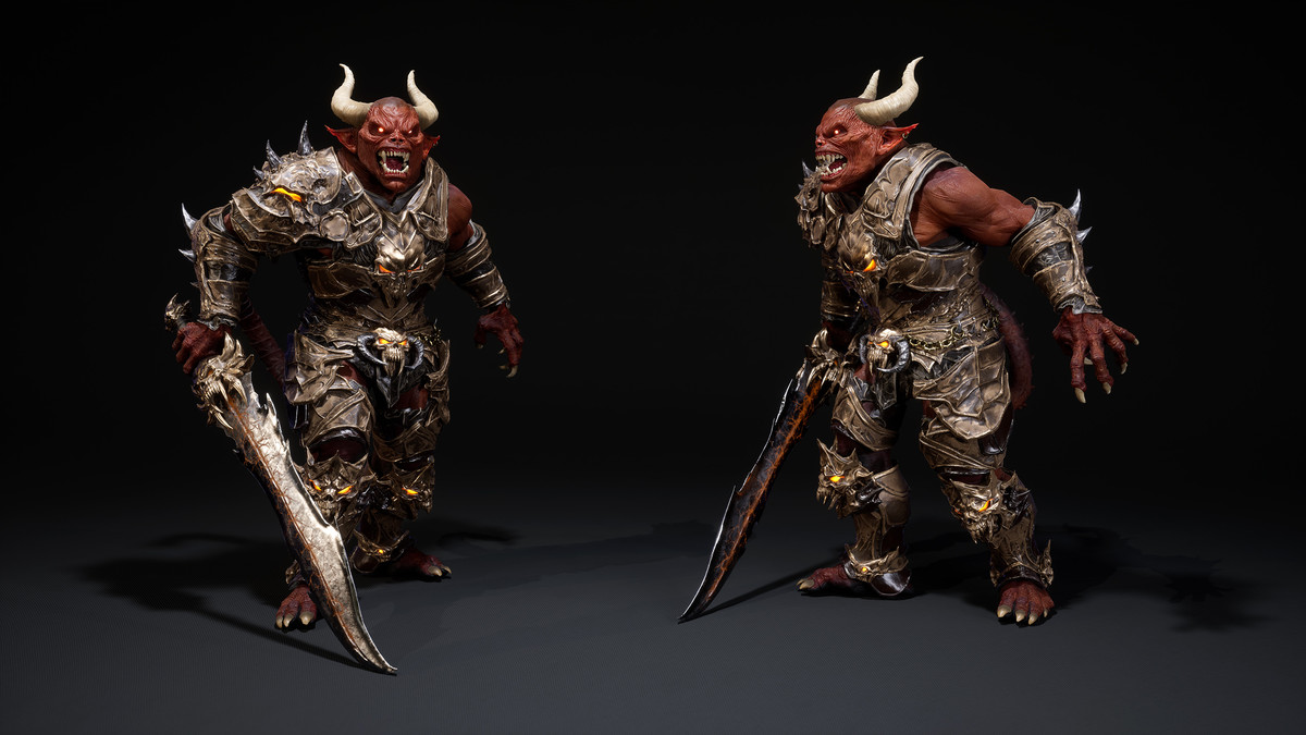 Medieval Demon Creature