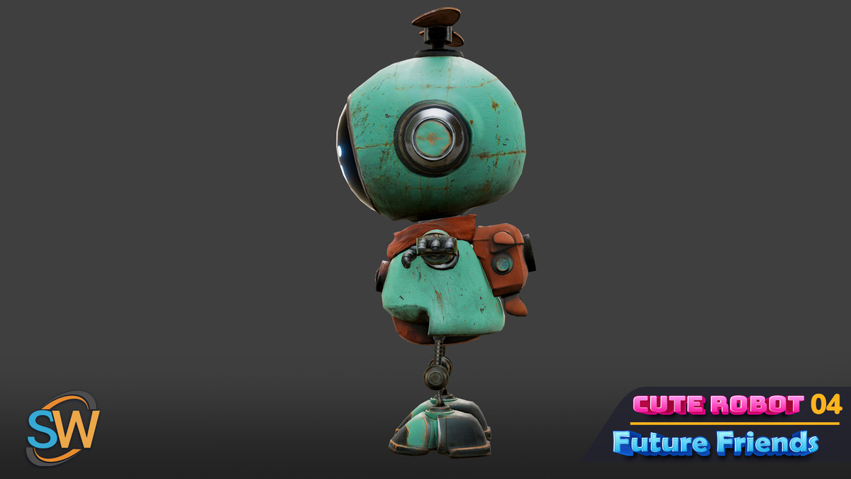 Cute Robot 04 - Future Friends