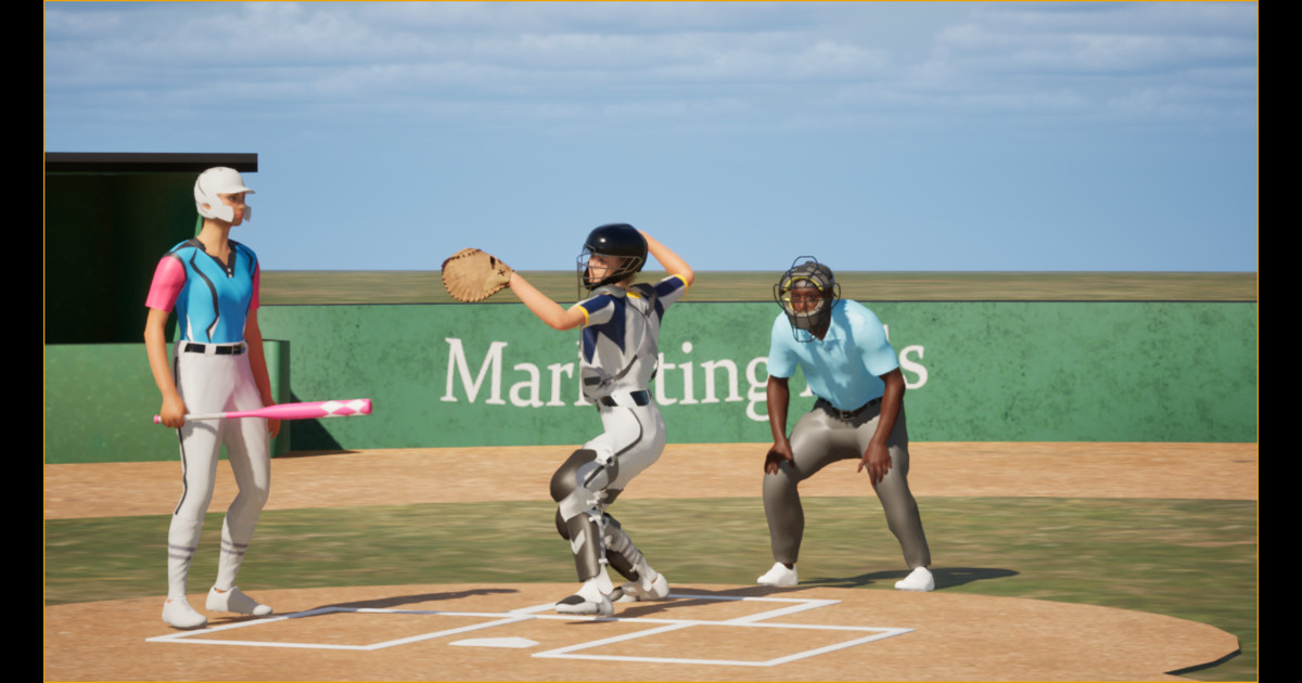 Baseball & Softball Animation Pack - Characters Included (1900+ Animations)