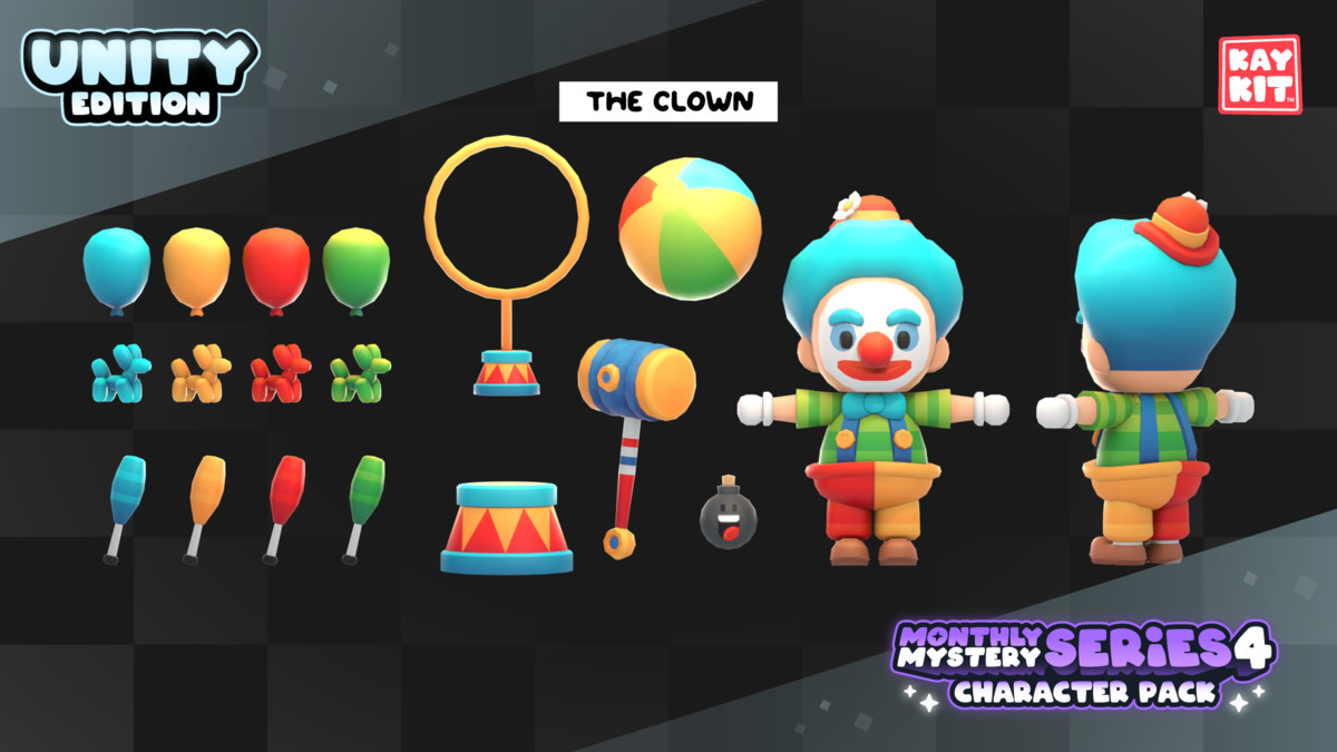 KayKit - Mystery Series 4 (for Unity)