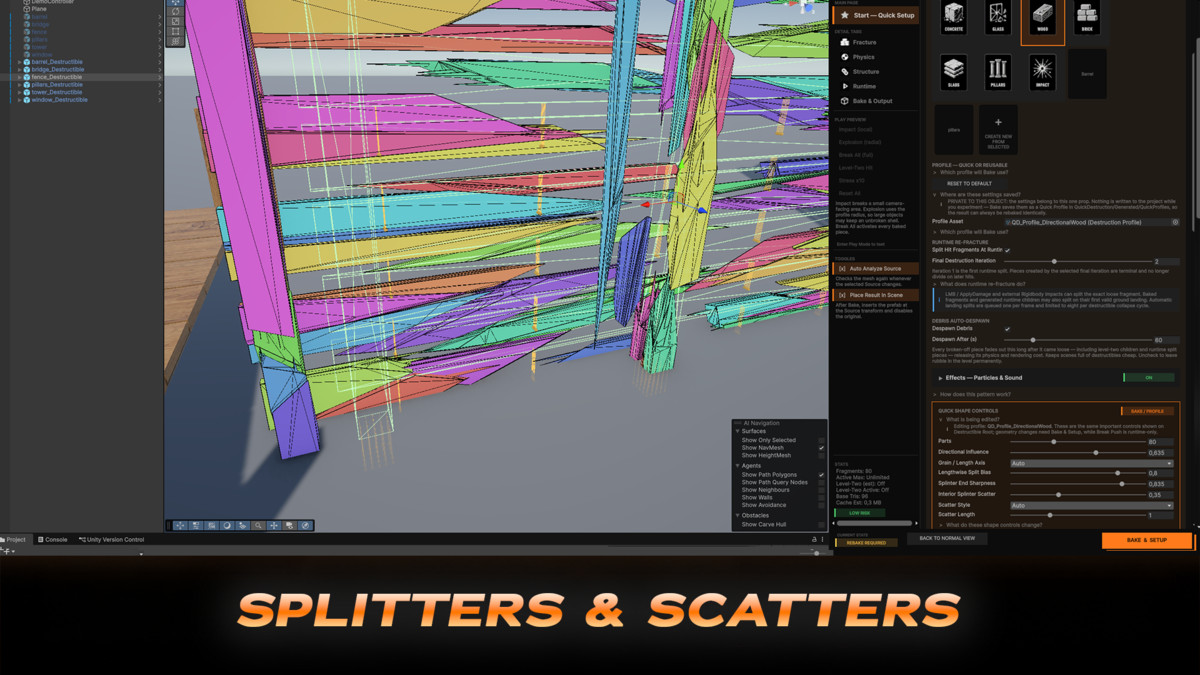 Quick Destruction - Fracture & Collapse Toolkit