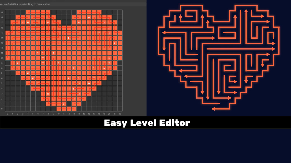 Arrows Out & Snake Out Puzzle — 900 Levels complete Game Template + Level Editor