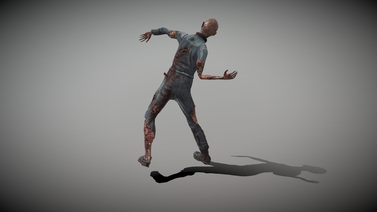Zombie Animation Root Motion Basic Pack