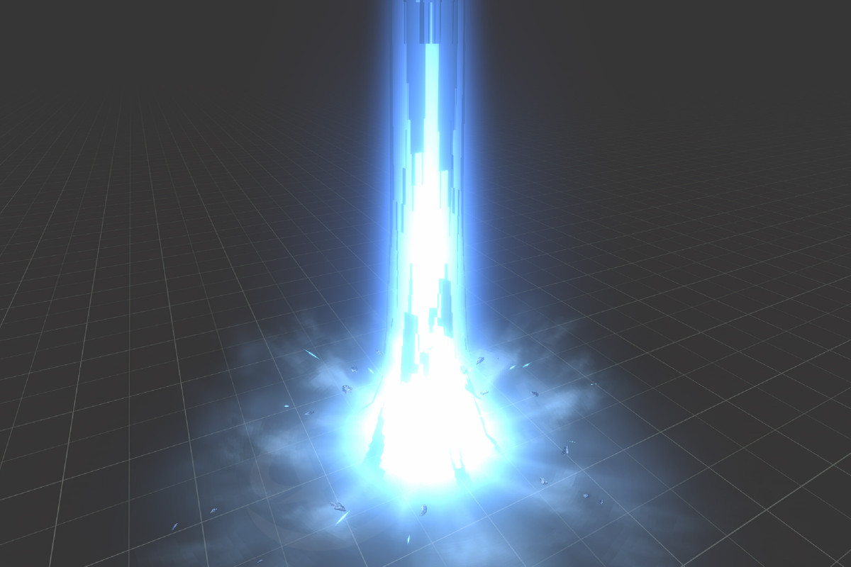 Realistic RPG ice and snow effects set