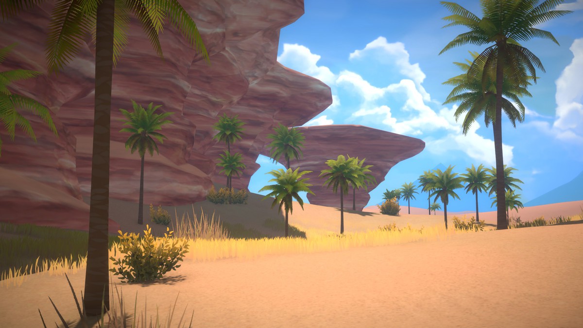 Stylized Desert