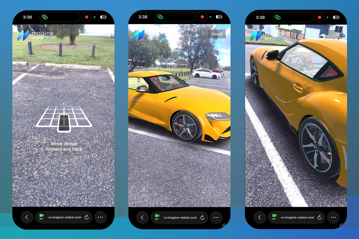 Imagine WebAR - WorldTrackerV8