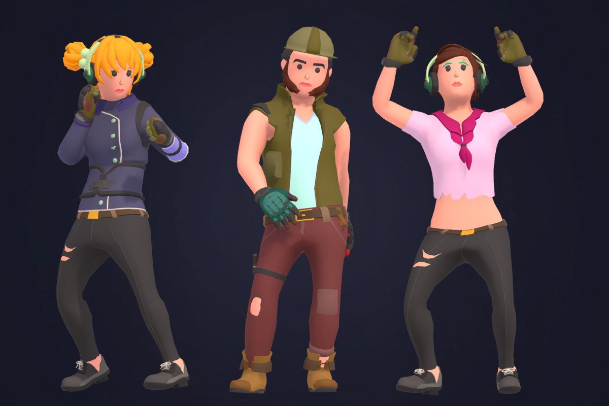 Customizable 3D Battle Royale Characters Vol 3