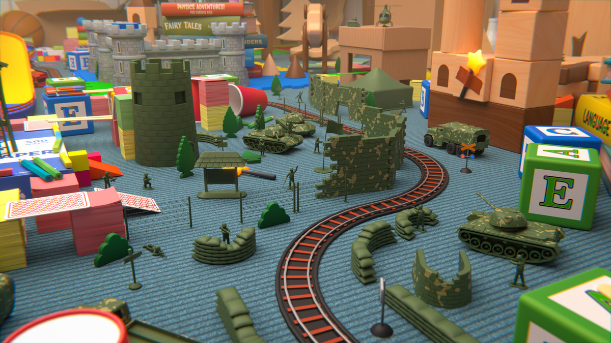 Playroom - Low Poly 3D Models Pack