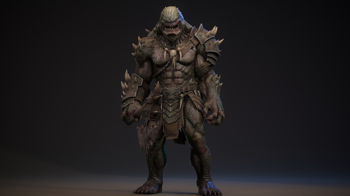 Brutal Warrior Monster