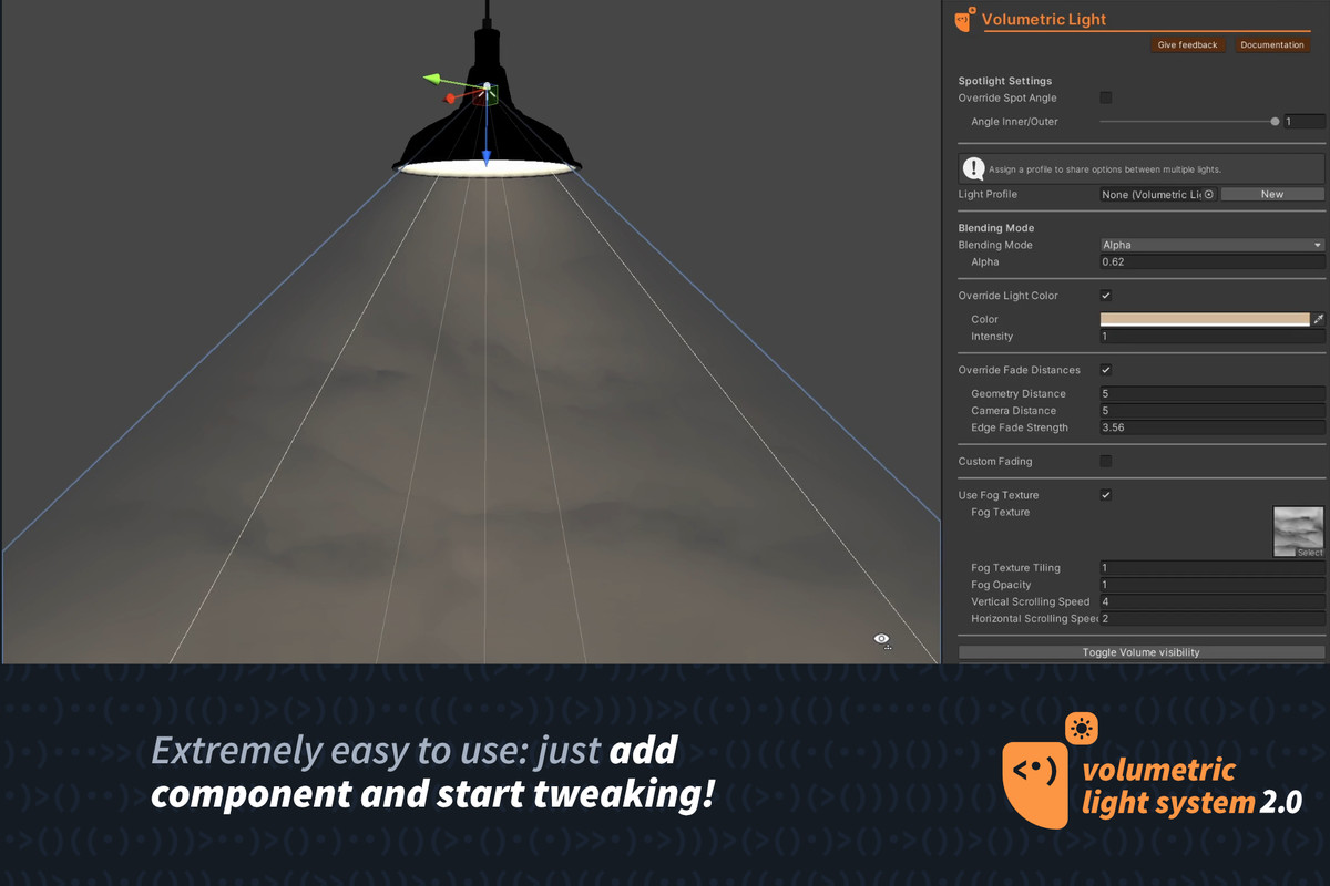 Volumetric Light System 2.0: high-performance lights and fog