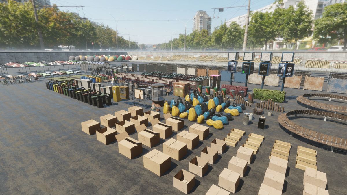 HQ City Props Collection