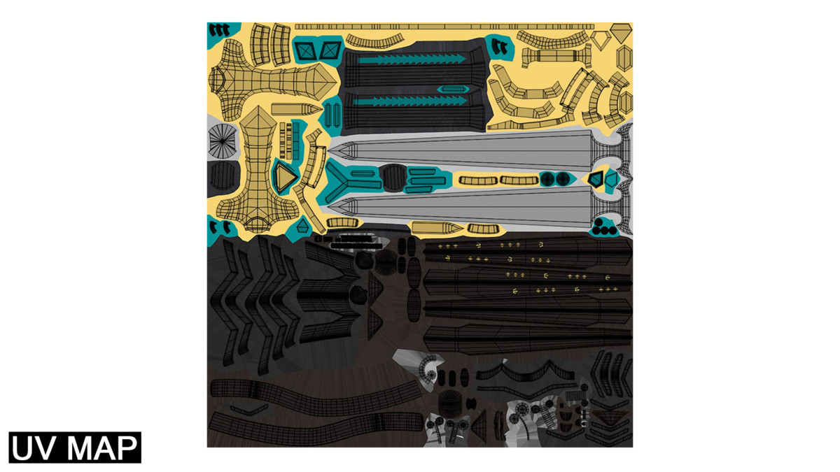 Fantasy Sword 01 URP and HDRP Textures