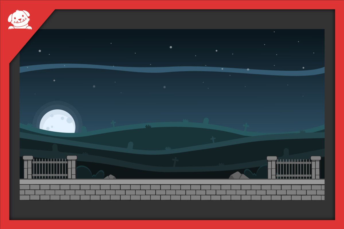 Simple Cute 2D Backgrounds Pack (5 Environments + PNG + SVG)