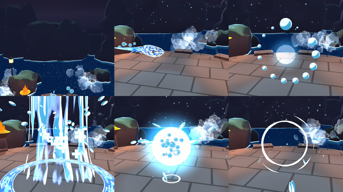 Stylized Water VFX 122 effects