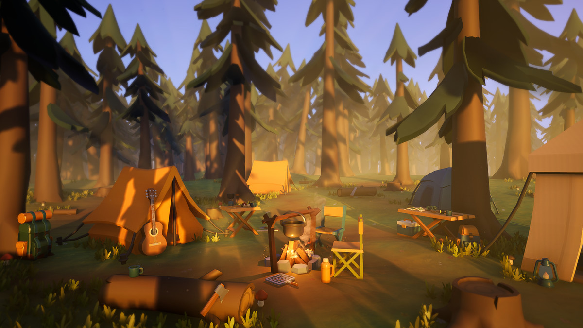 Camping Pack – Stylized Low Poly