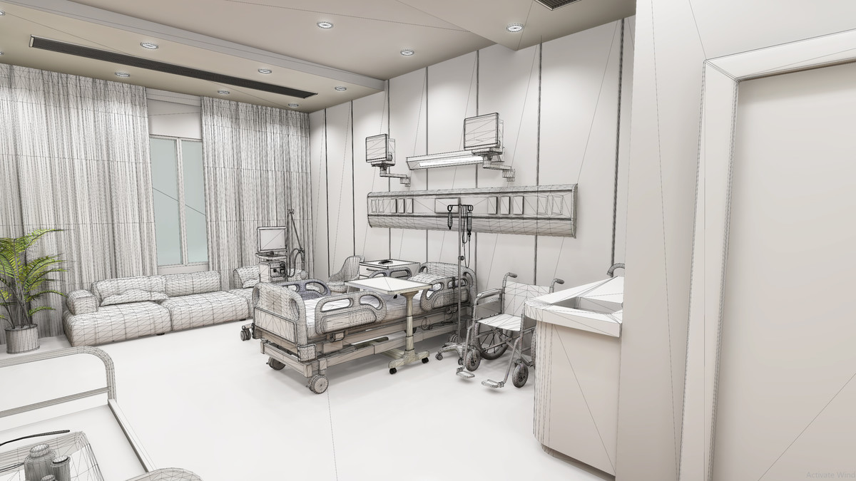 Hospital Room Interior