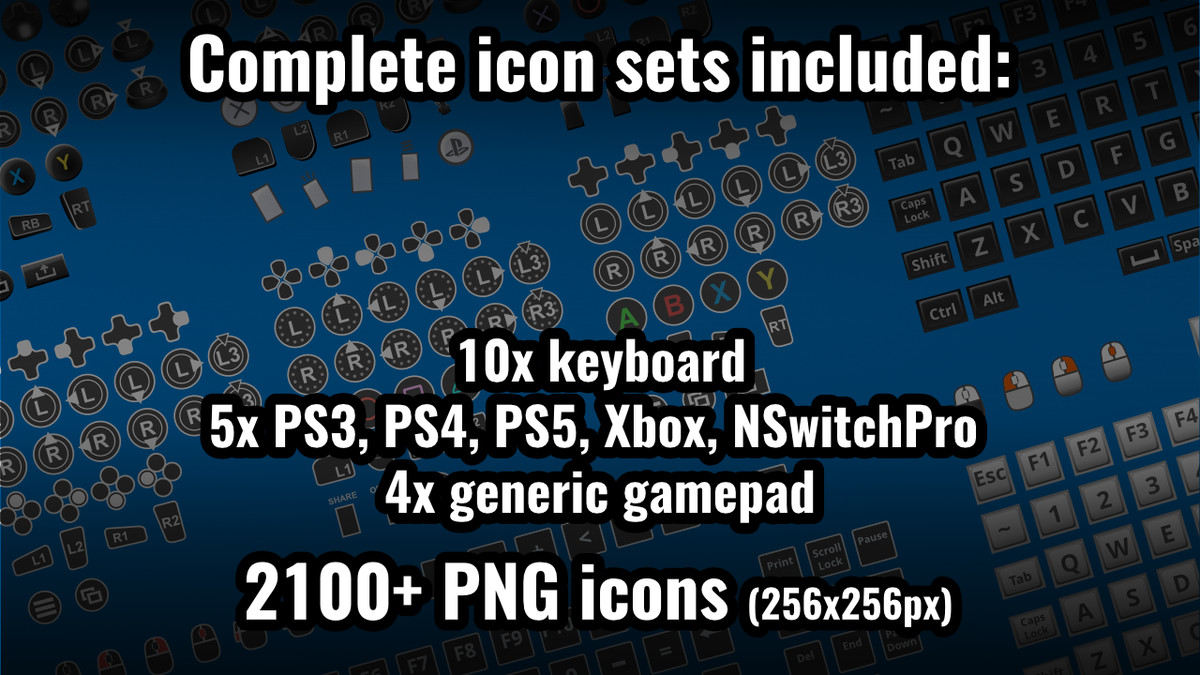 Input Icons: Bundle - Dynamic Prompts and Rebinding